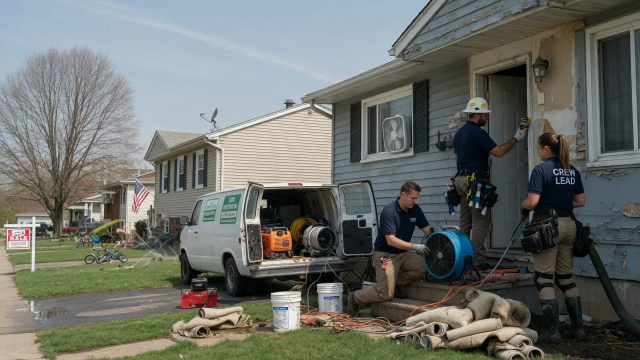 Flood Cleanup in Arcadia, PA near me